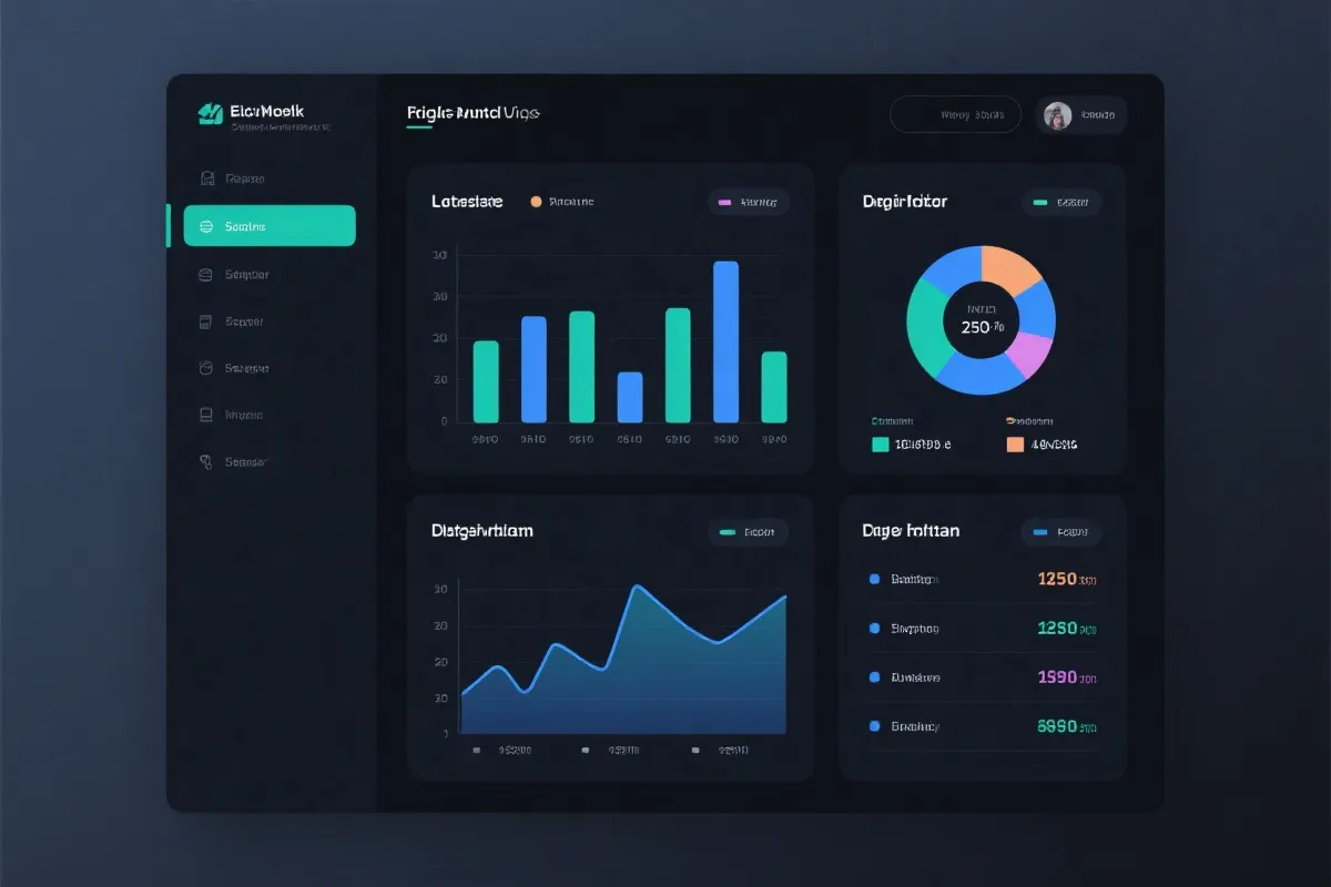 数据分析看板预览