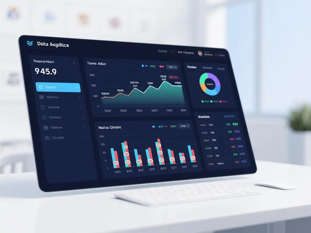 Data Analytics Dashboard Interface